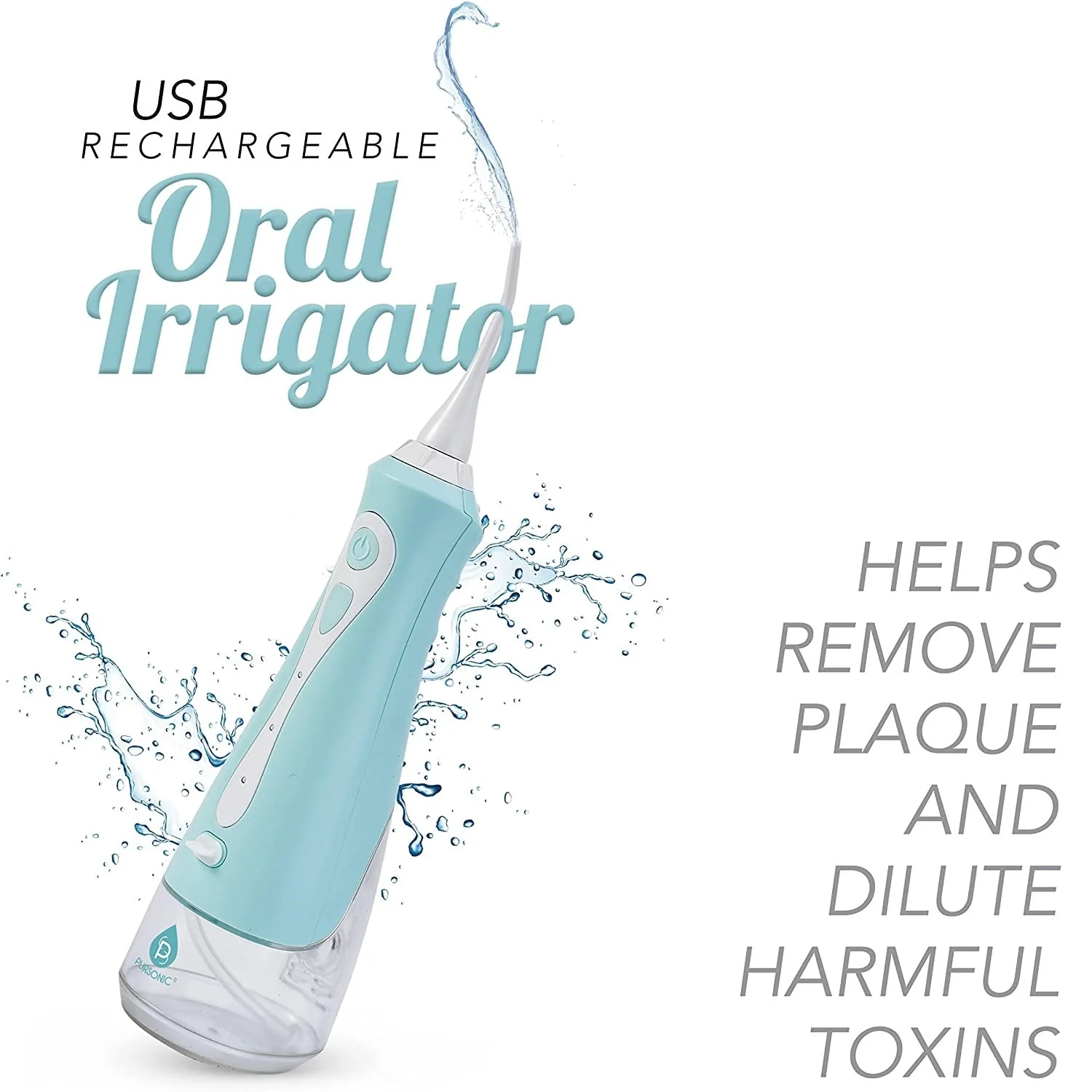 USB Rechargeable Oral Irrigator by Pursonic - Image 2