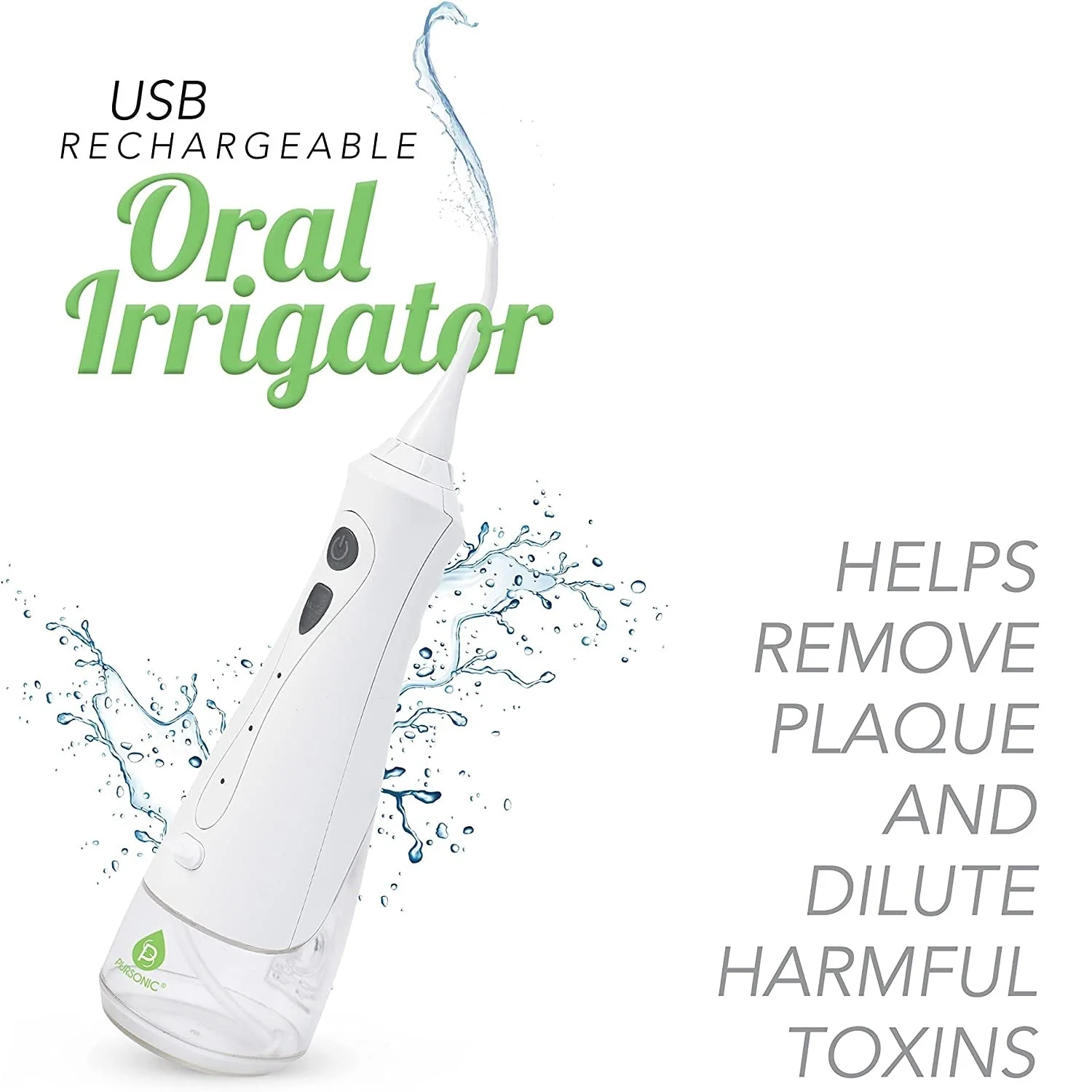 USB Rechargeable Oral Irrigator by Pursonic - Image 4