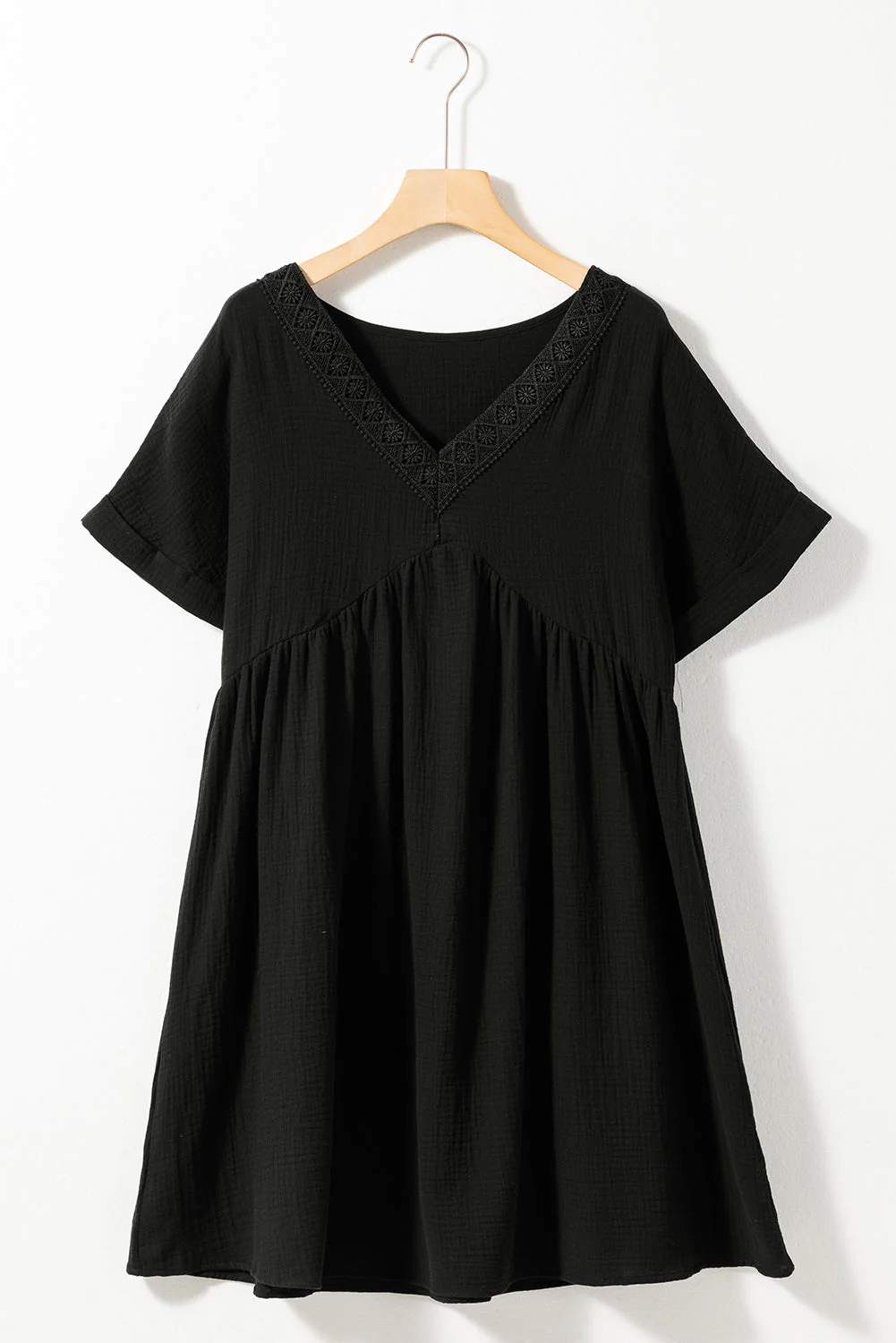 V-Neck Short Sleeve Dress - Image 7