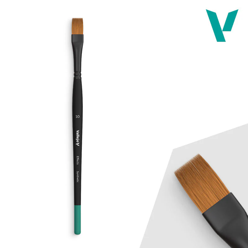 Vallejo Hobby Brushes: Effects - Synthetic - Size 10 - Image 2
