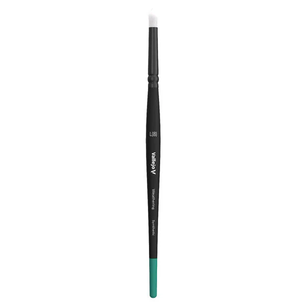 Vallejo Hobby Brushes: Round Weathering - Synthetic - Large - Image 2