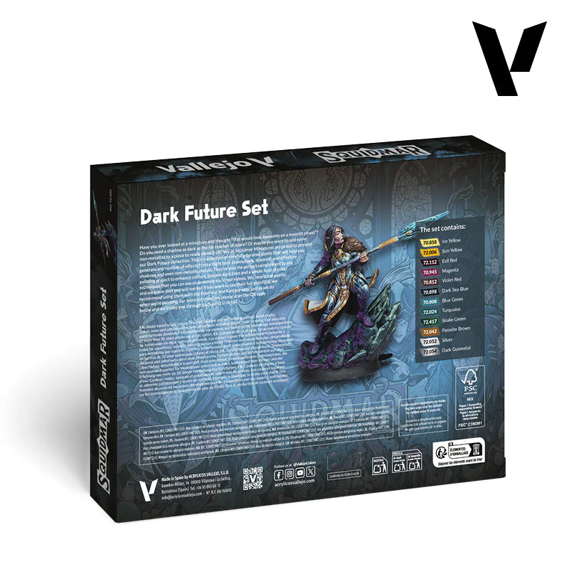 Vallejo Paint Sets: Squidmar Miniatures - Dark Future Set - Image 2