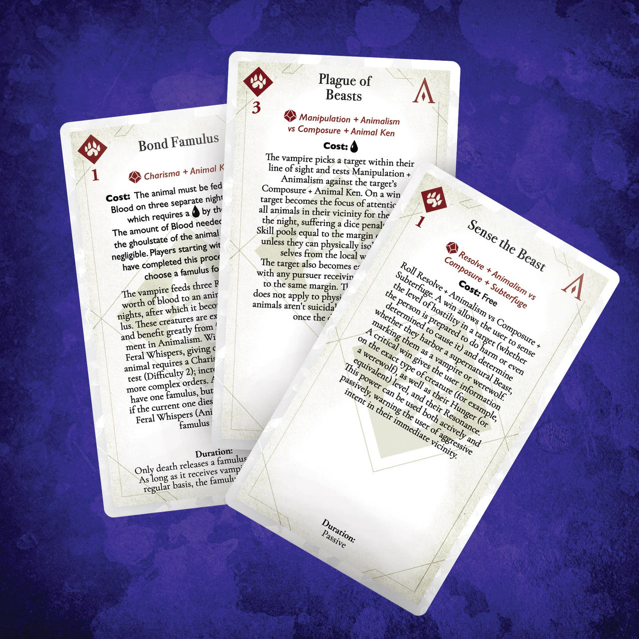 Vampire: The Masquerade - 5th Edition Discipline Deck - Image 3