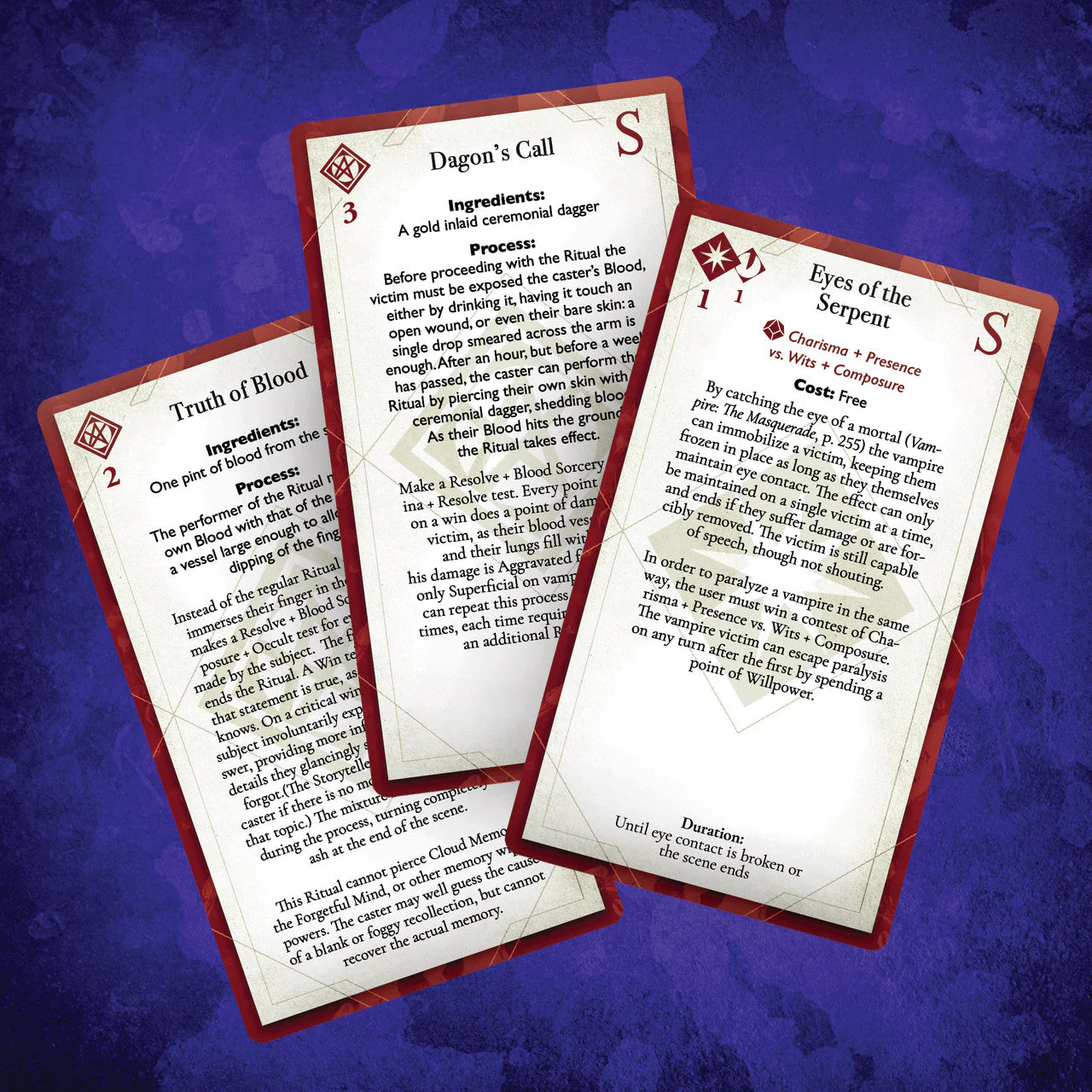 Vampire: The Masquerade - 5th Edition Discipline Deck - Image 5