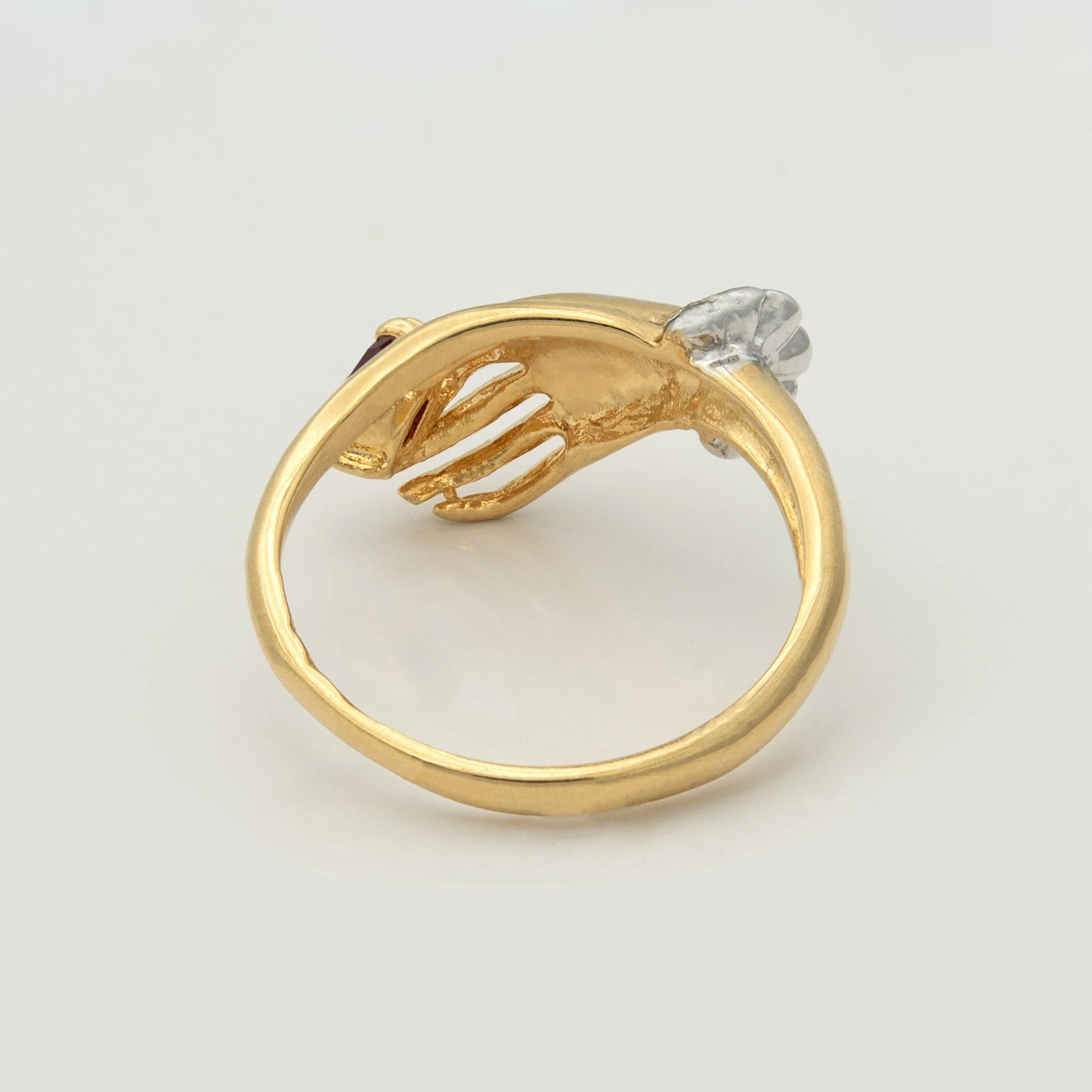 Vintage Austrian Crystals 18k Yellow Gold Matte or Polished Finish Made in USA by PVD Vintage Jewelry - Image 17