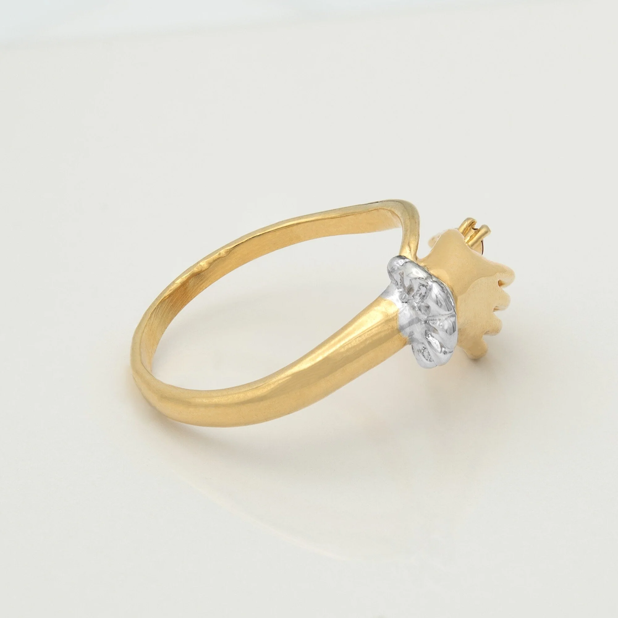 Vintage Austrian Crystals 18k Yellow Gold Matte or Polished Finish Made in USA by PVD Vintage Jewelry - Image 19