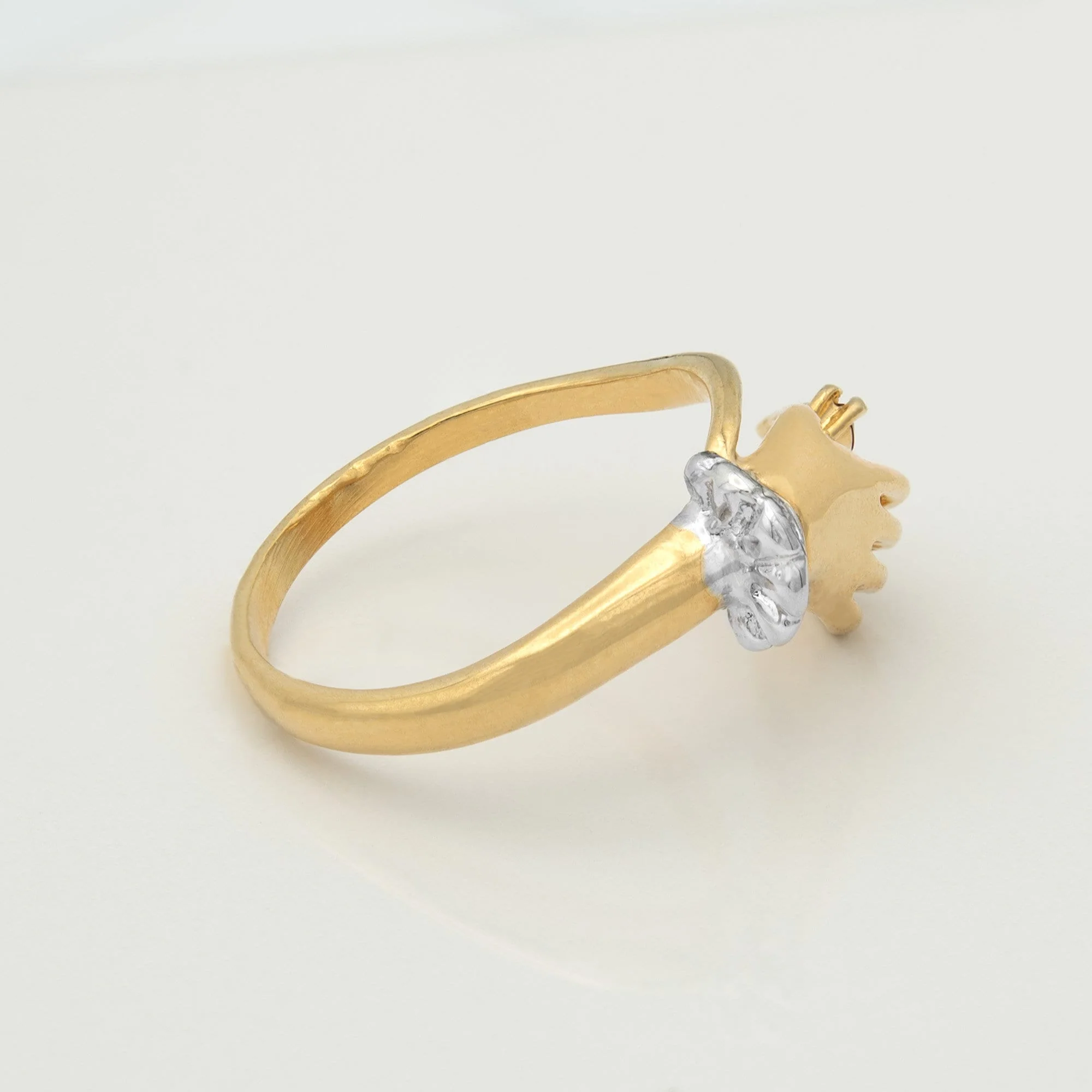 Vintage Austrian Crystals 18k Yellow Gold Matte or Polished Finish Made in USA by PVD Vintage Jewelry - Image 34