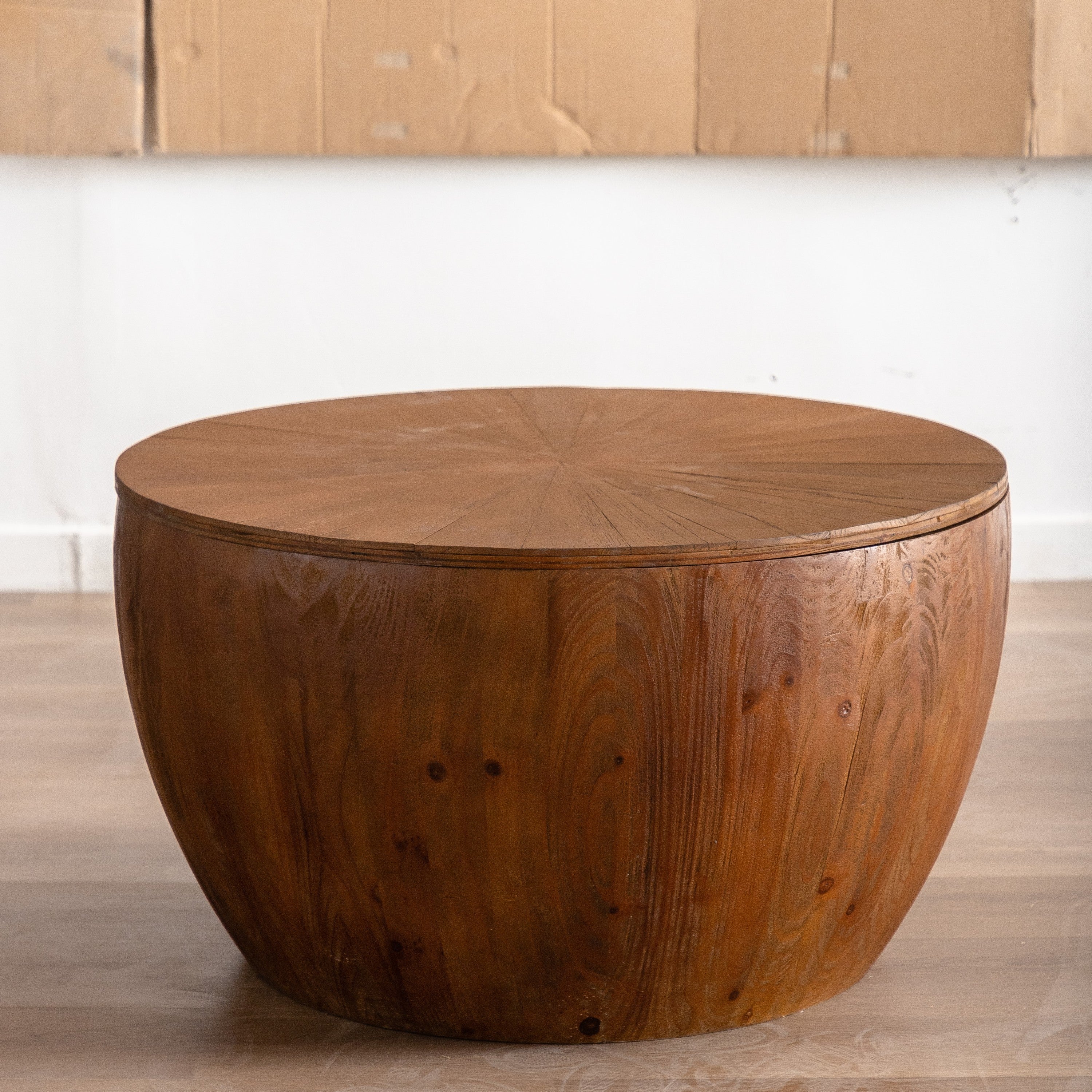 Vintage Style Bucket Shaped Coffee Table by Blak Hom - Image 11
