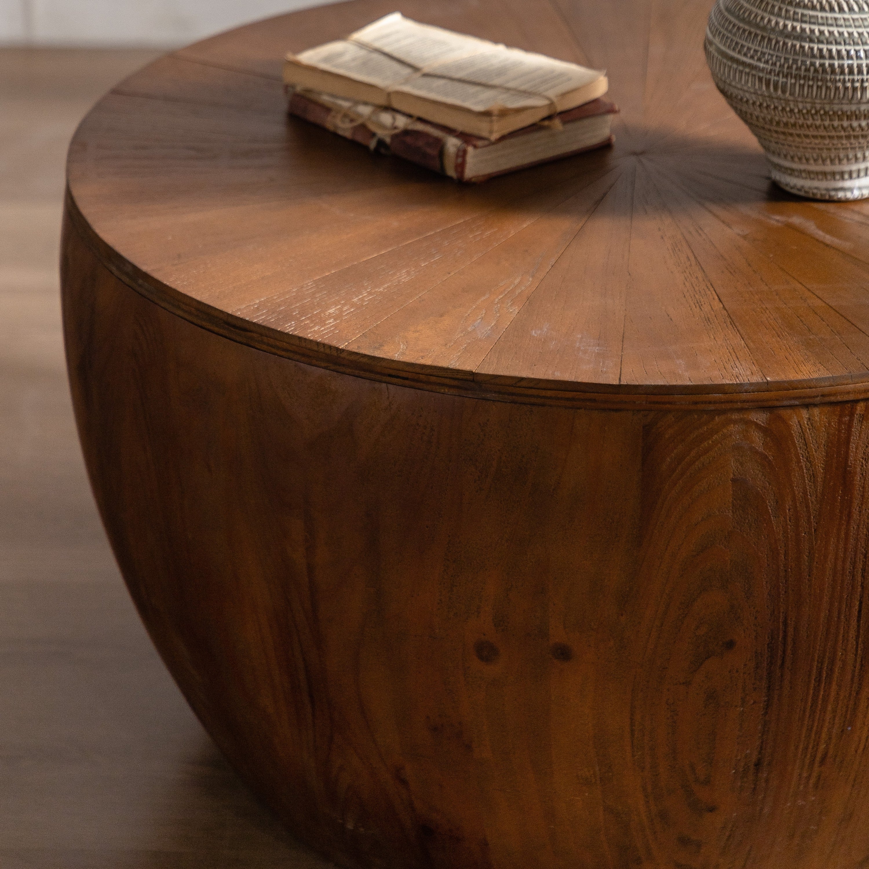 Vintage Style Bucket Shaped Coffee Table by Blak Hom - Image 13
