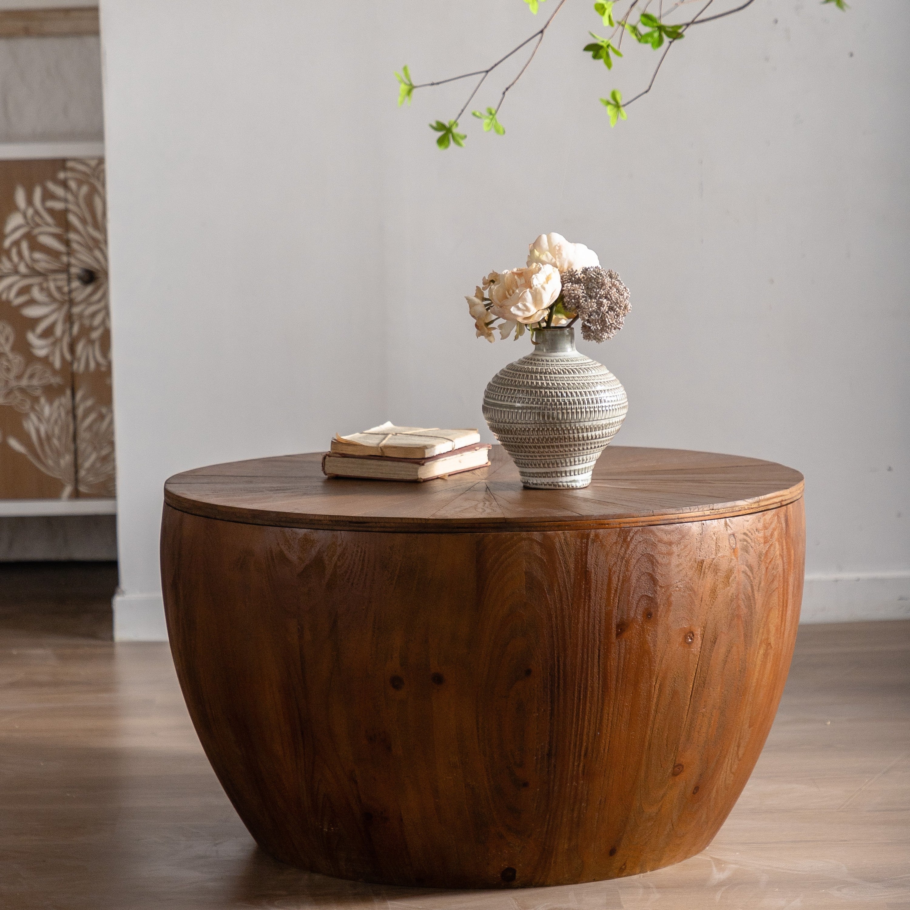 Vintage Style Bucket Shaped Coffee Table by Blak Hom - Image 9