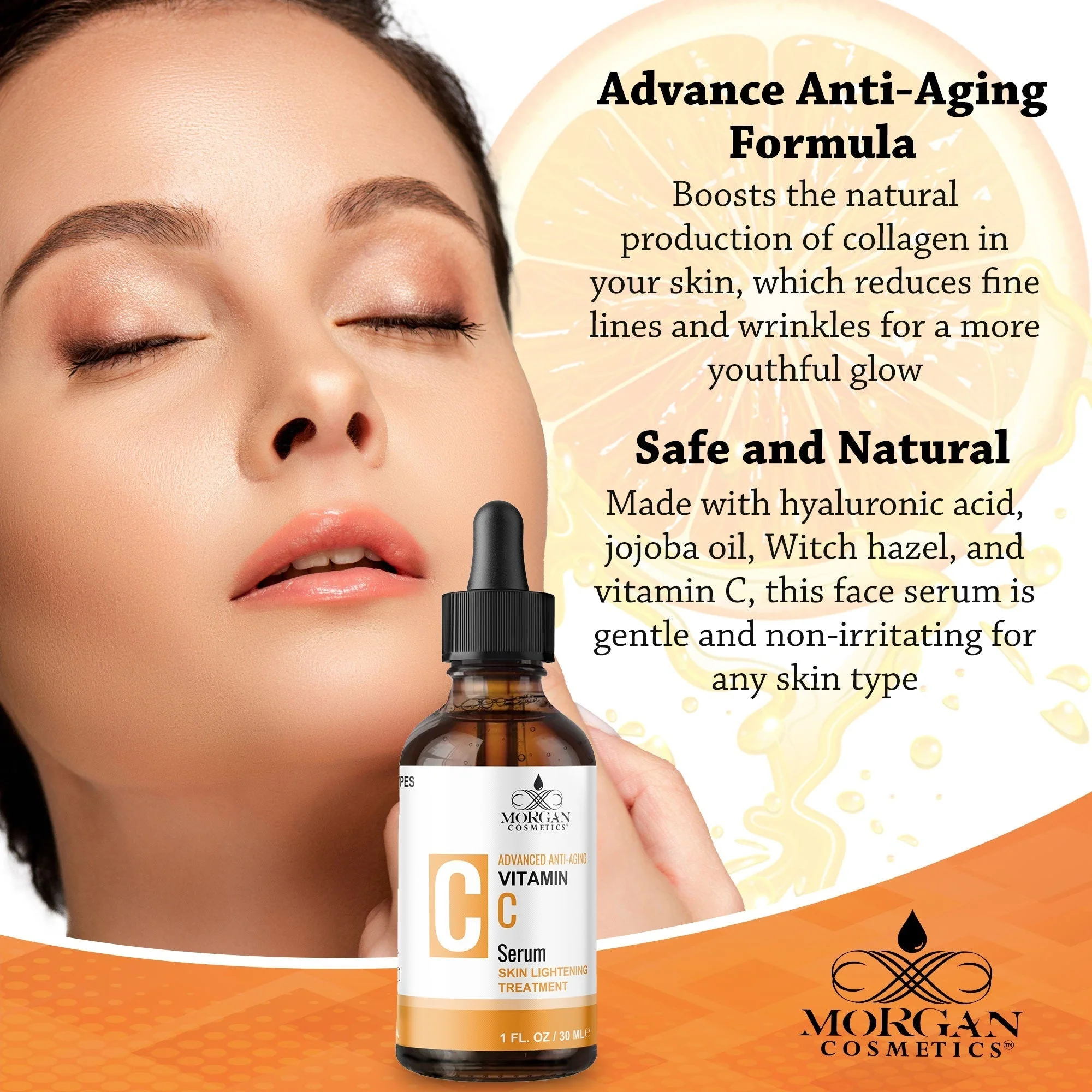Vitamin C Serum 1 oz by Morgan Cosmetics - Image 2