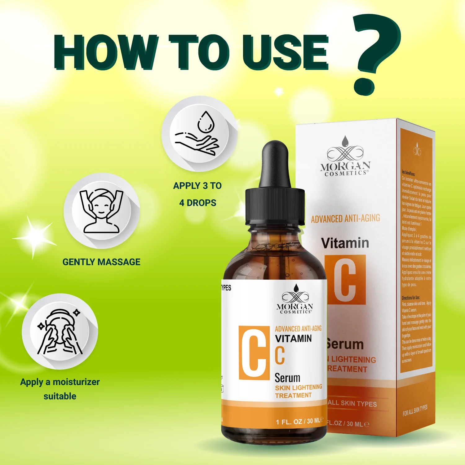 Vitamin C Serum 1 oz by Morgan Cosmetics - Image 8