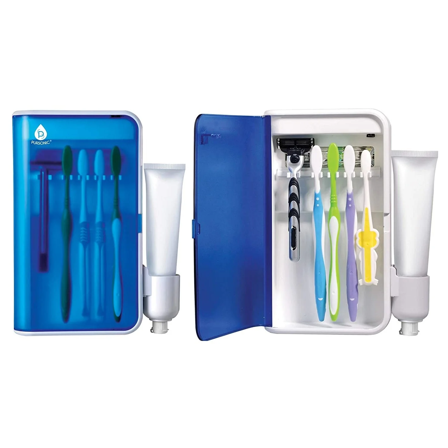 Wall Mountable Portable UV Toothbrush Sanitizer by Pursonic - Image 2