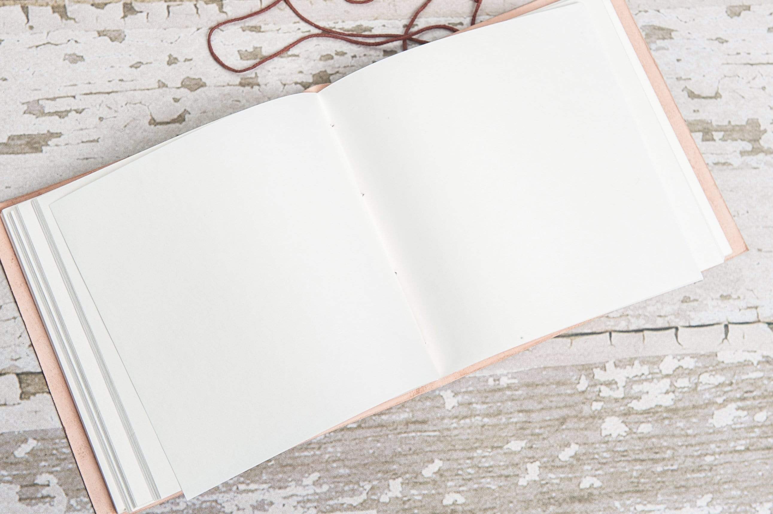 Wanderlust 7x7 Artist Handmade Leather Journal by Soothi - Image 9
