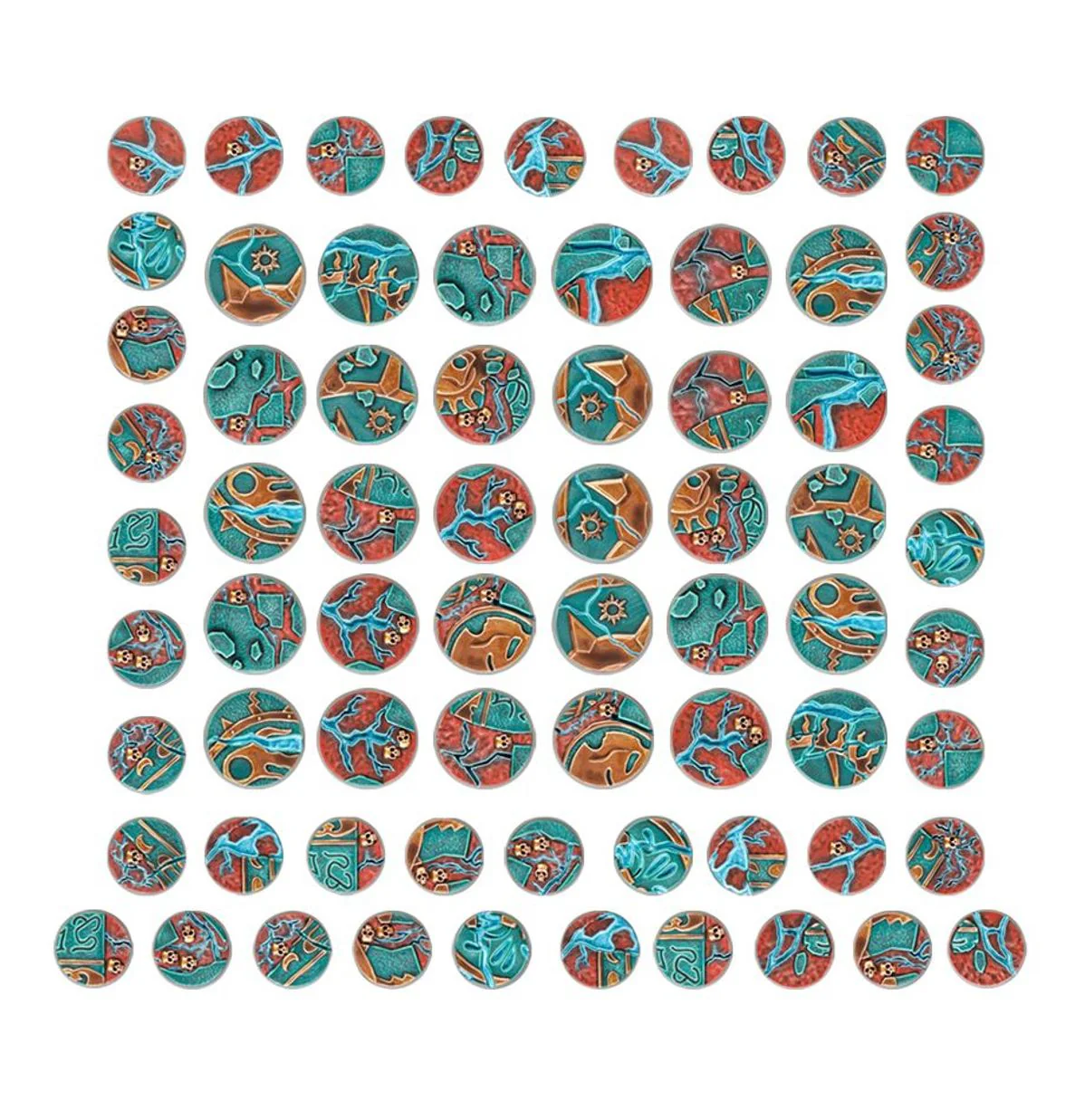 Warhammer: Age of Sigmar - Shattered Dominion 25 & 32mm Round Bases - Image 3