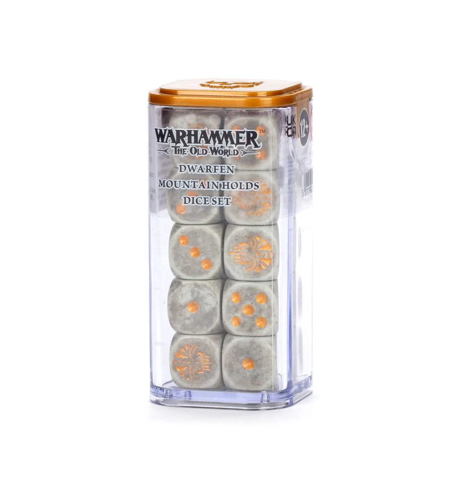 Warhammer: The Old World - Dwarfen Mountain Holds - Dice Set - Image 2