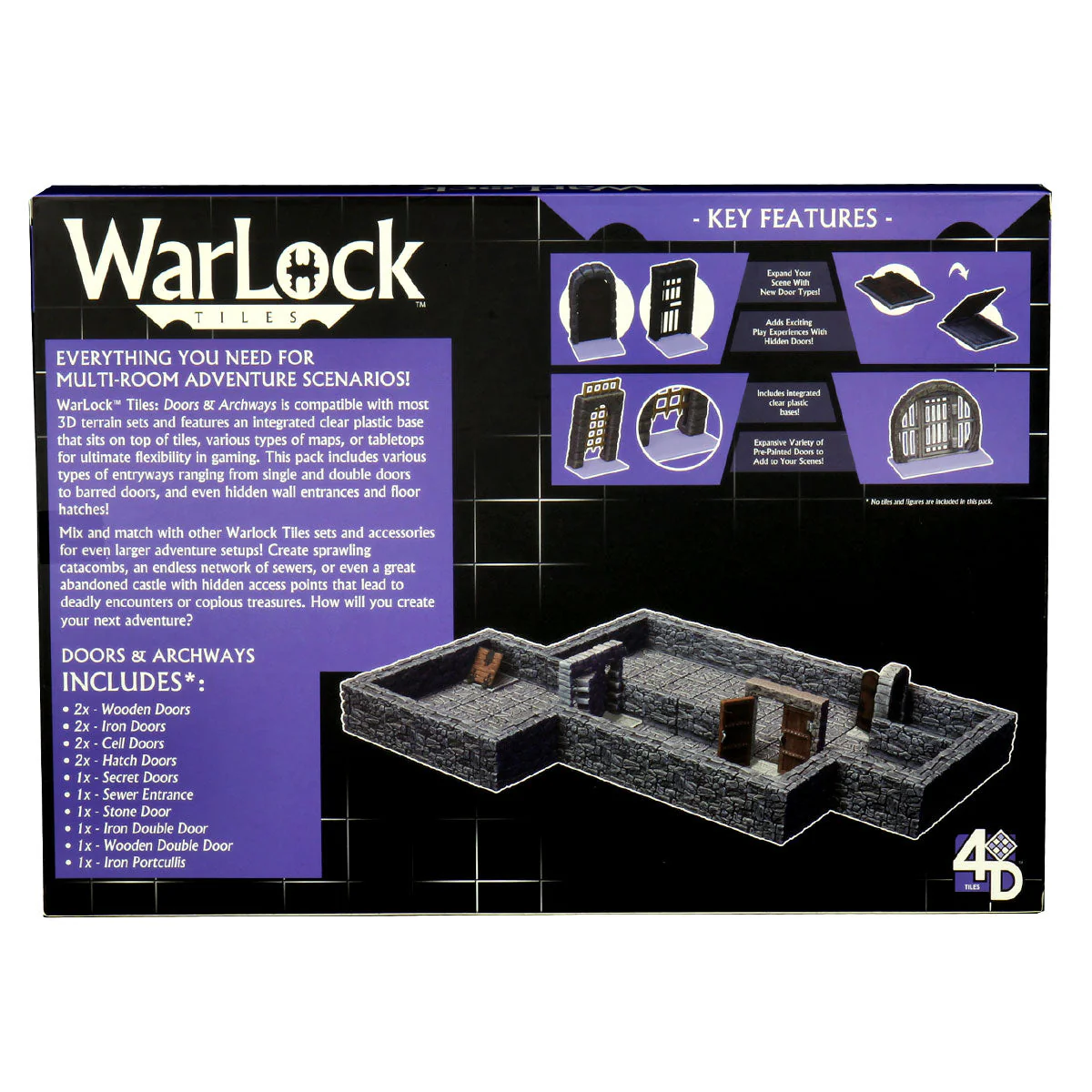 WarLock Tiles: Doors & Archways - Image 4