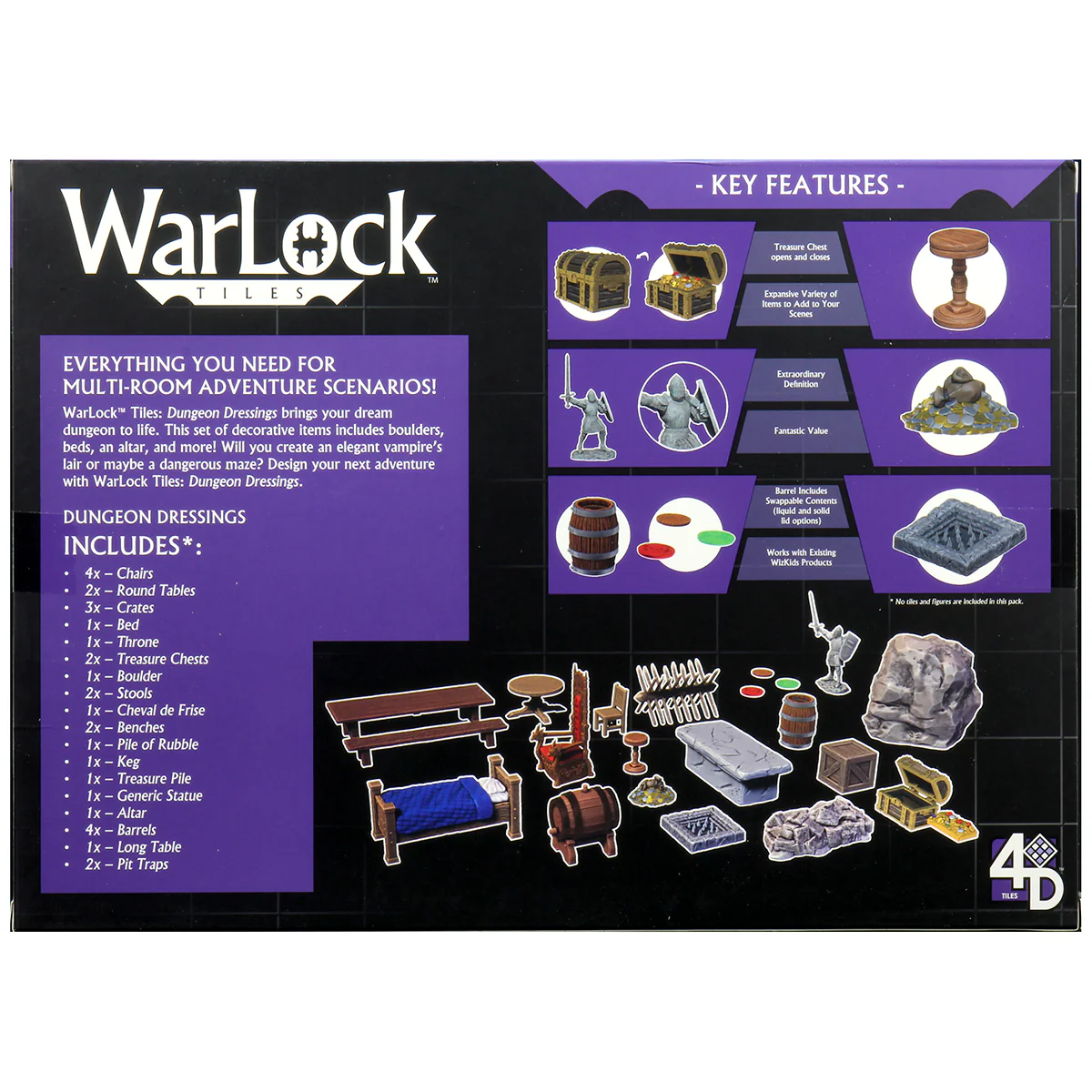 WarLock Tiles: Dungeon Dressings - Image 2