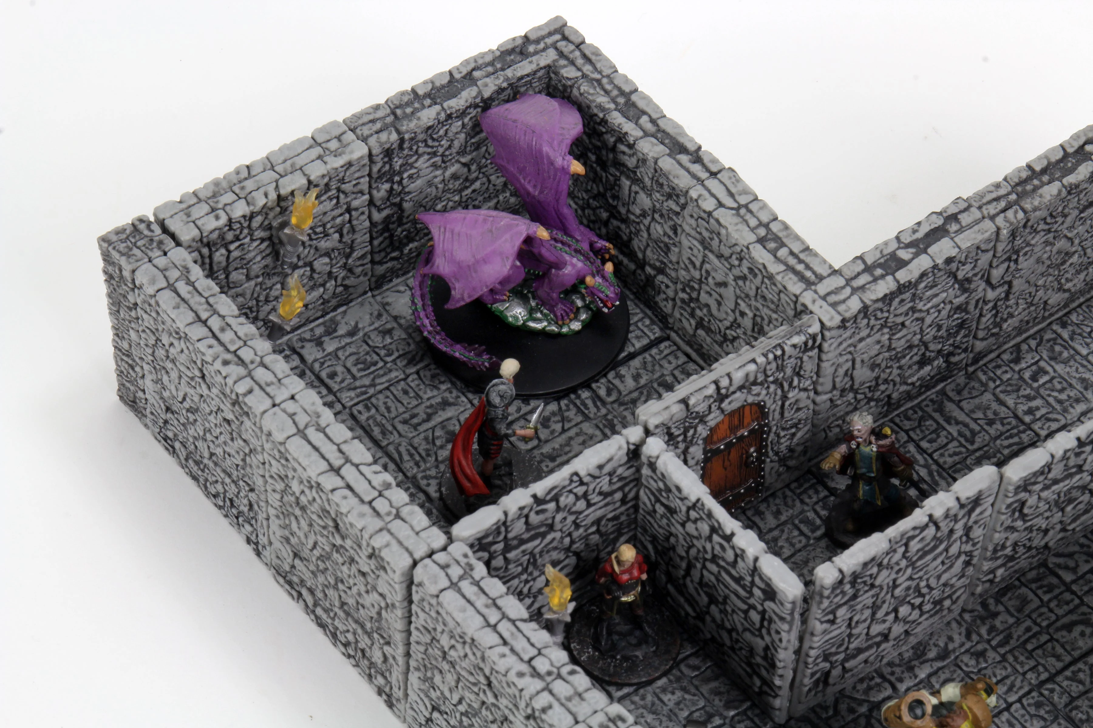 WarLock Tiles: Dungeon Tiles II – Full Height Stone Walls - Image 5