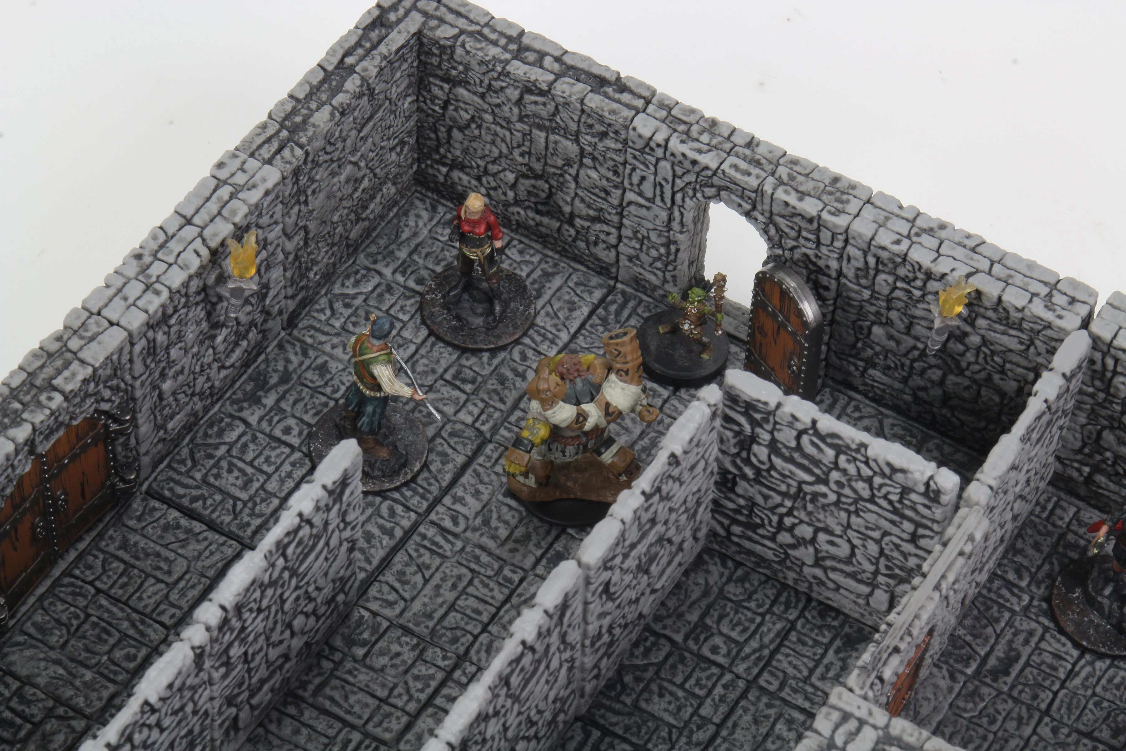 WarLock Tiles: Dungeon Tiles II – Full Height Stone Walls - Image 6
