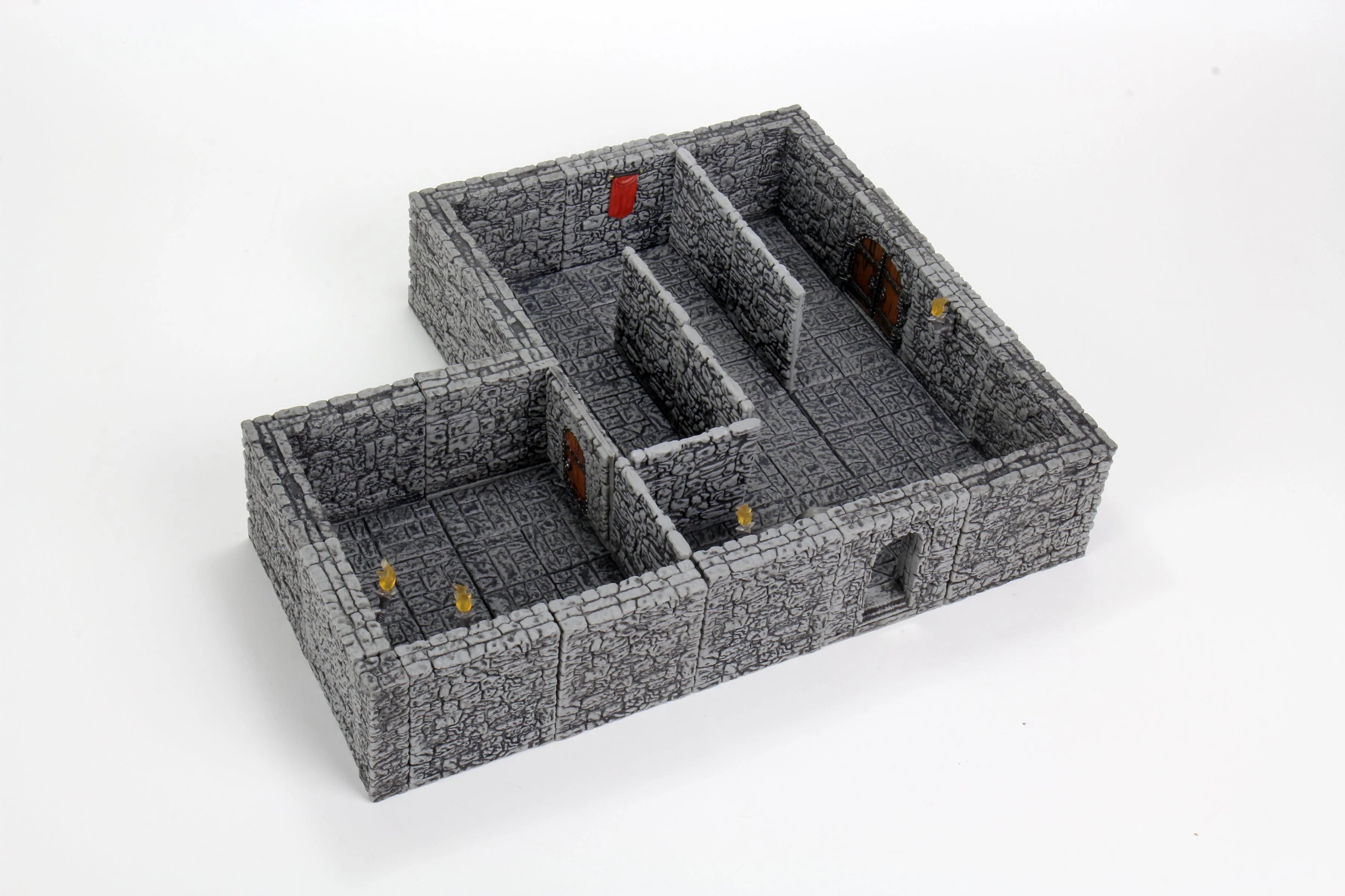 WarLock Tiles: Dungeon Tiles II - Full Height Stone Walls Expansion - Image 3