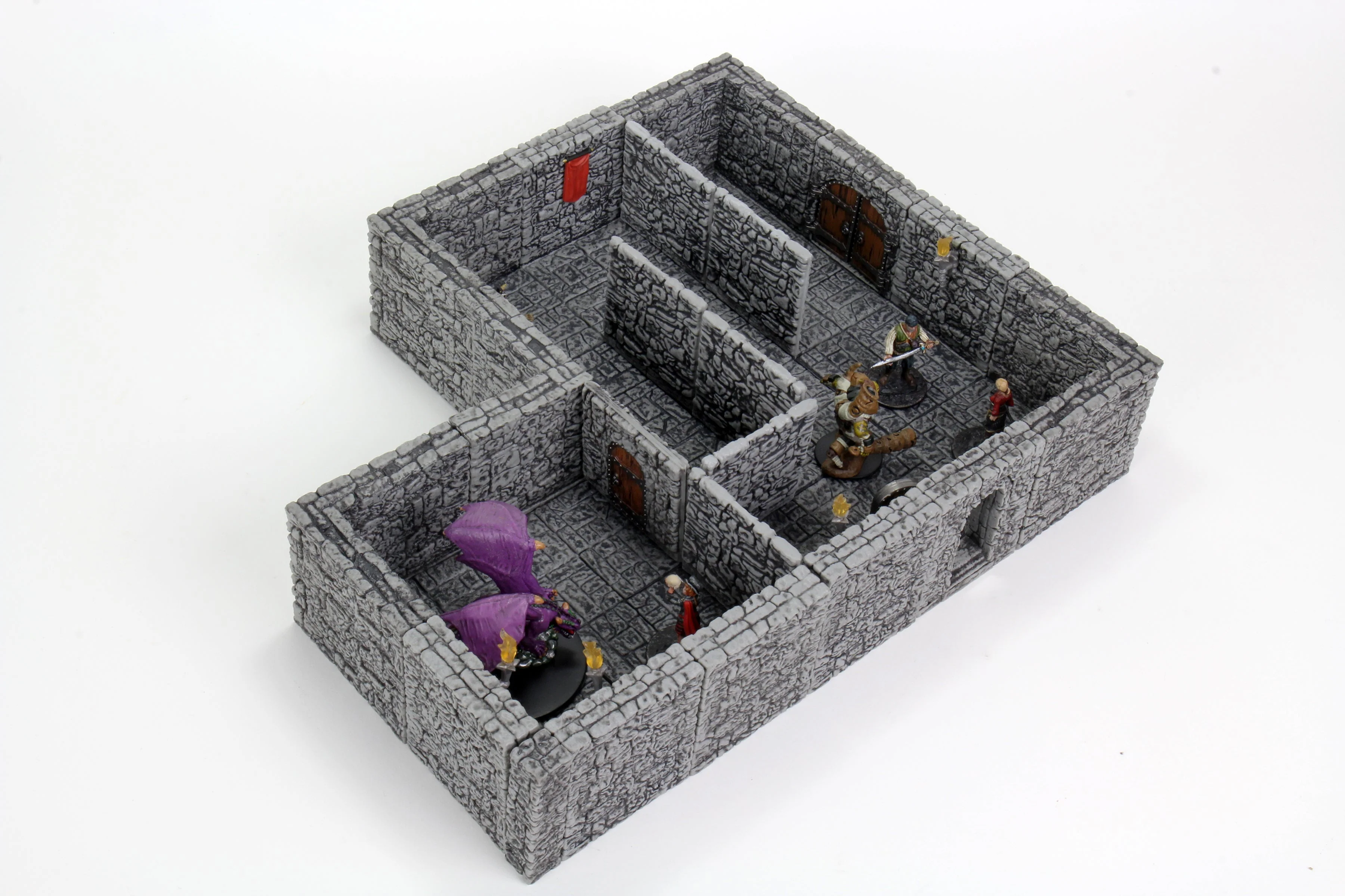 WarLock Tiles: Dungeon Tiles II - Full Height Stone Walls Expansion - Image 5