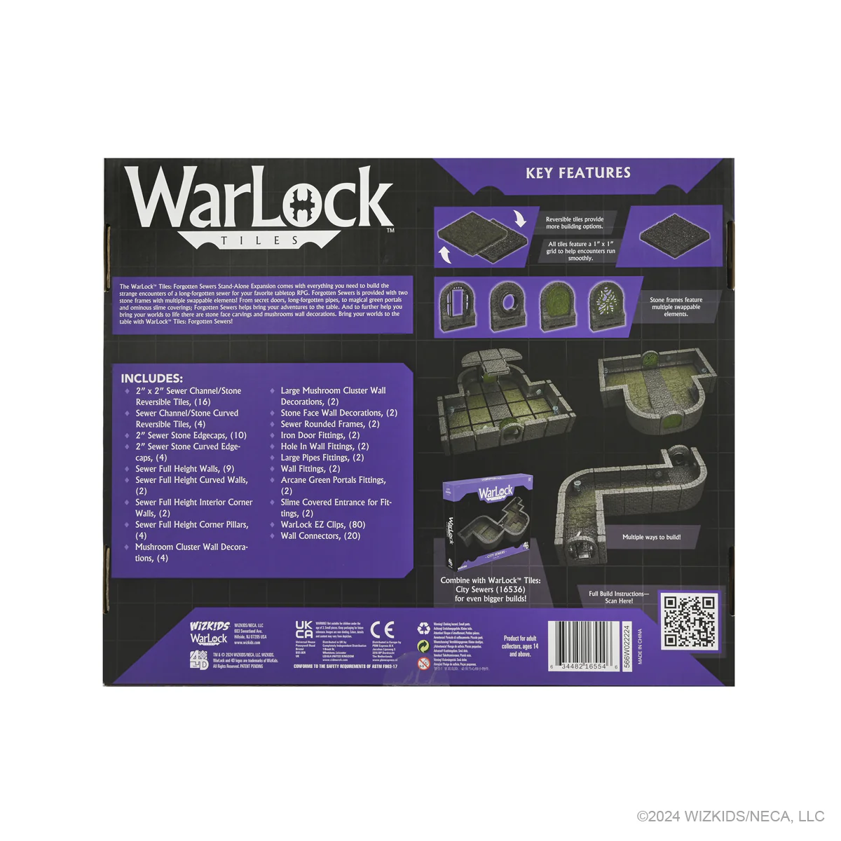 WarLock Tiles: Forgotten Sewers Stand-Alone Expansion - Image 2