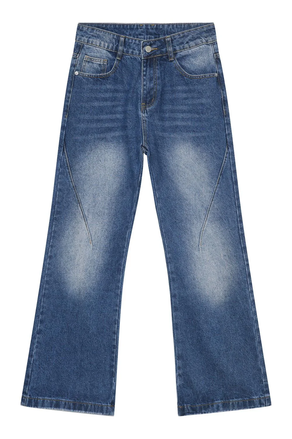 Washed Jeans with Pockets - Image 5