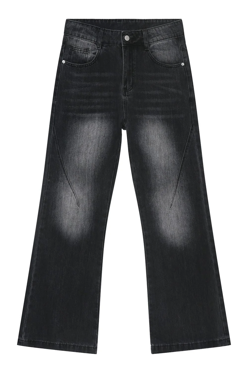 Washed Jeans with Pockets - Image 6