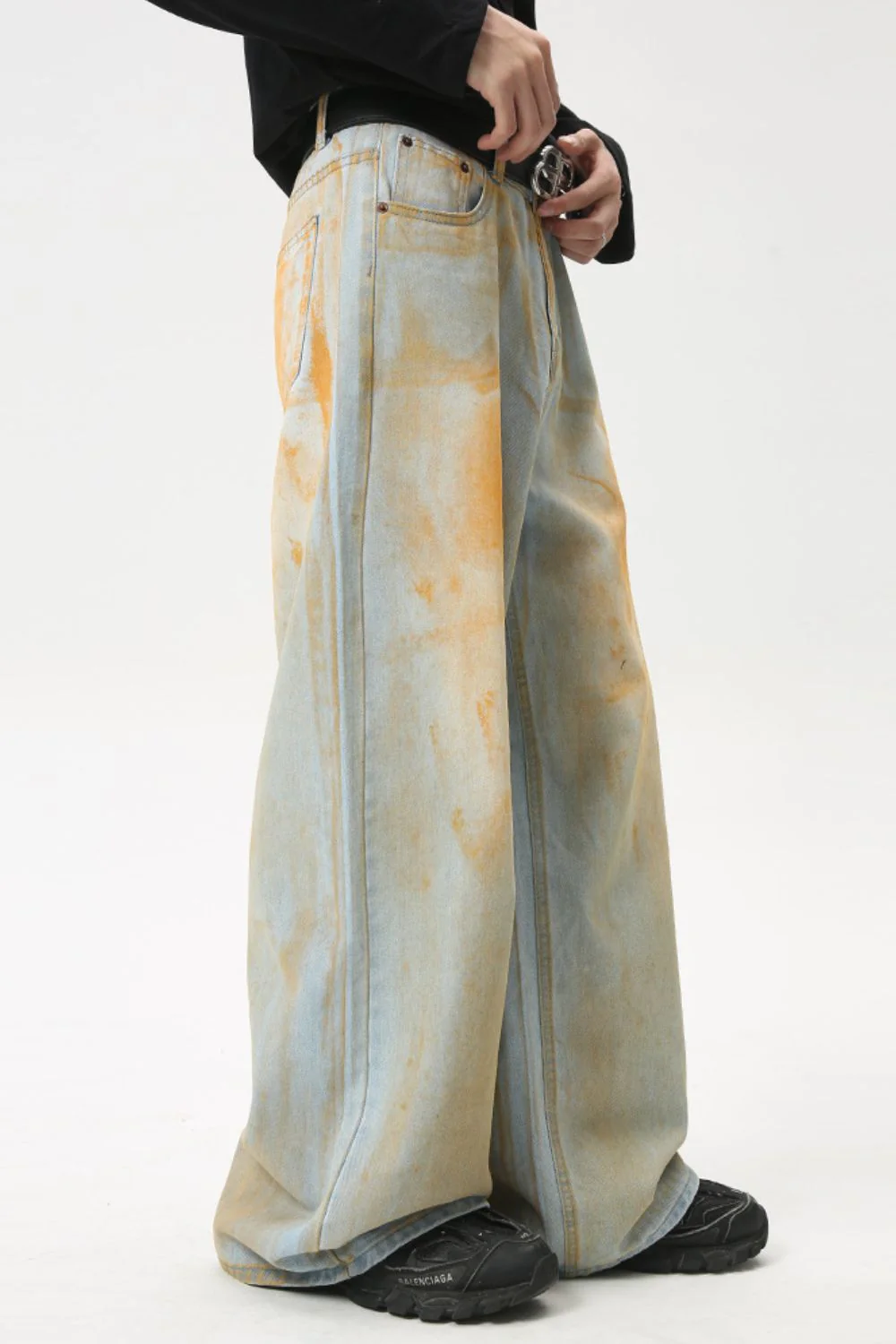 Waste Soil Wide Leg Jeans - Image 2