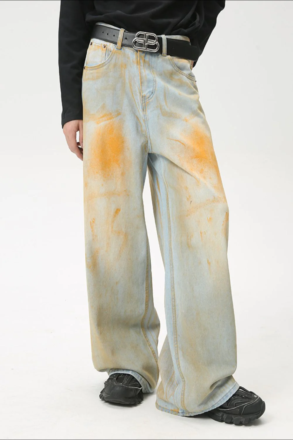 Waste Soil Wide Leg Jeans - Image 4