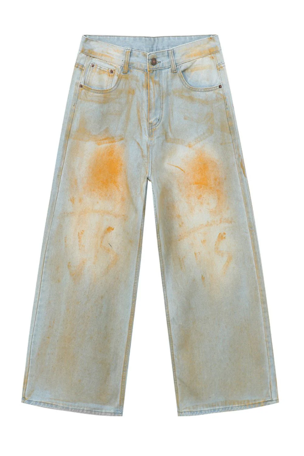 Waste Soil Wide Leg Jeans - Image 6