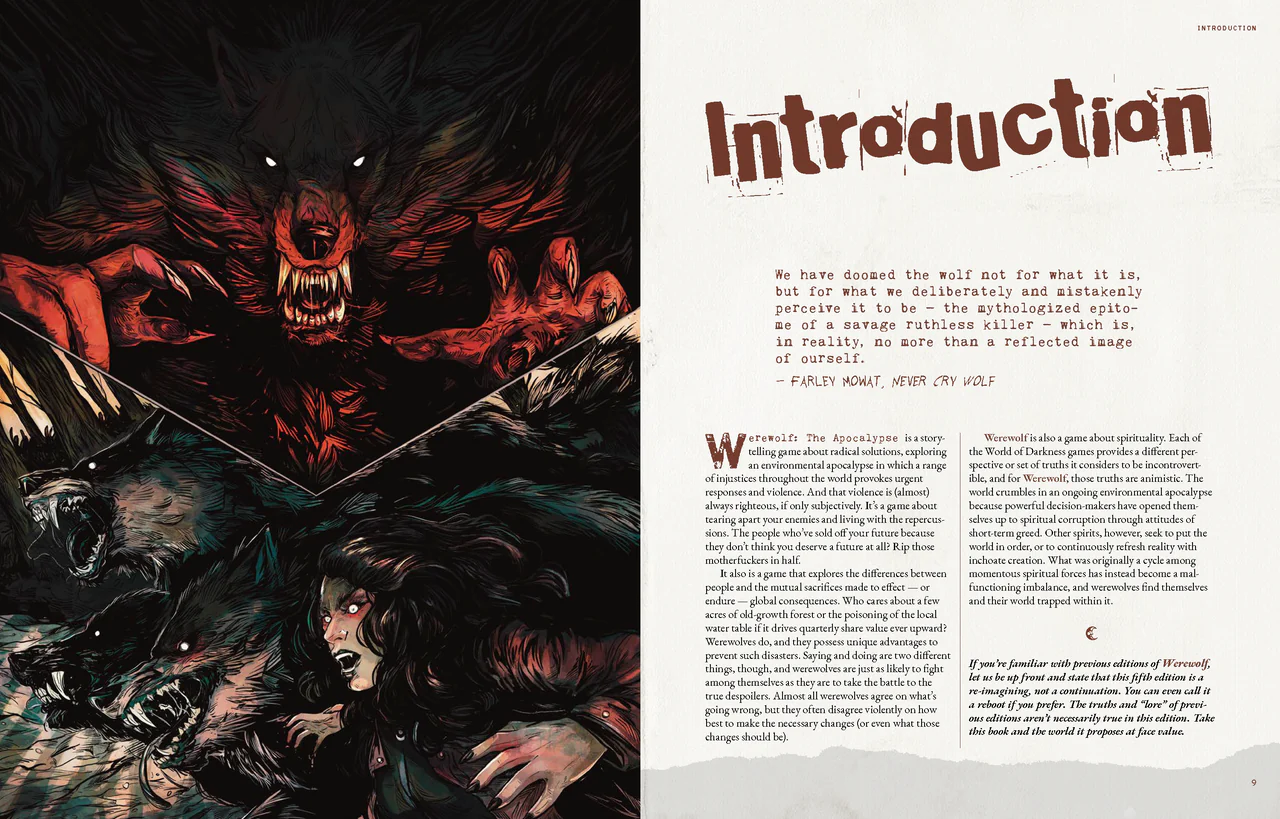 Werewolf: the Apocalypse- 5th Edition Core Rulebook - Image 4