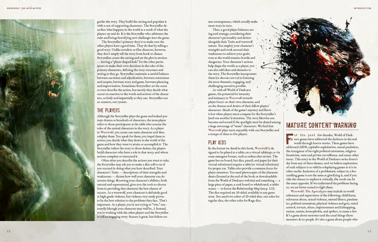 Werewolf: the Apocalypse- 5th Edition Core Rulebook - Image 6