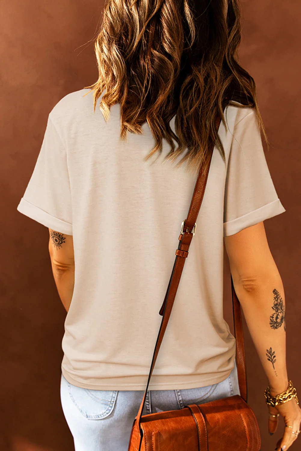 Western Graphic Round Neck T-Shirt - Image 2