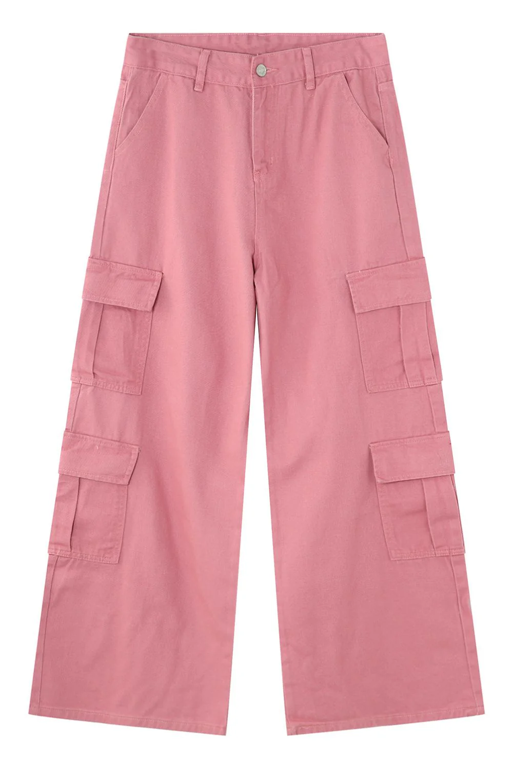 Wide Leg Cargo Jeans - Image 6