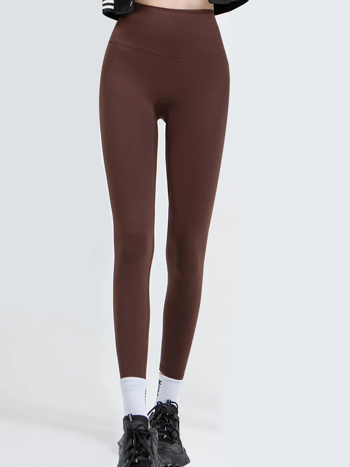 Wide Waistband Sports Leggings - Image 5