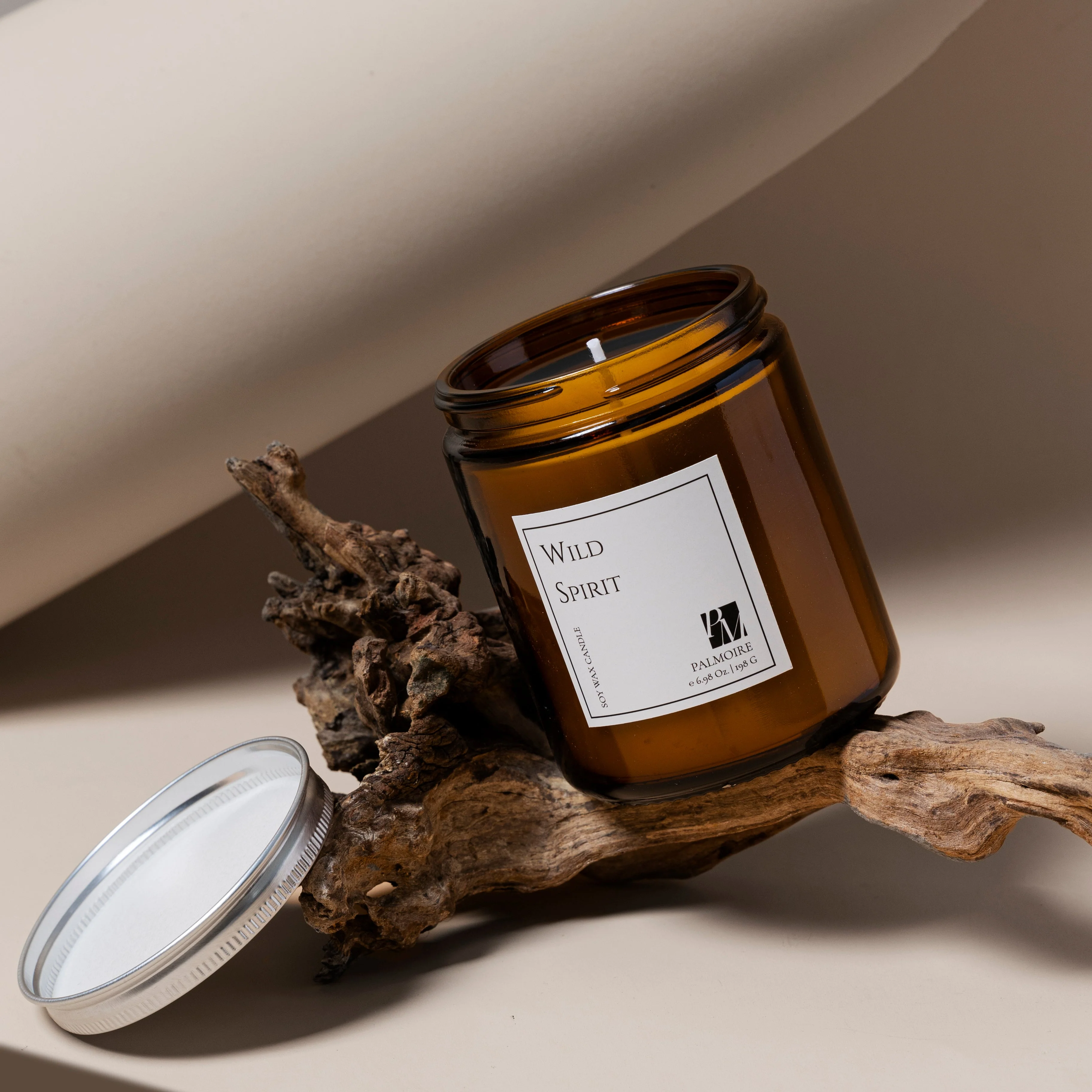 Wild Spirit Soy Wax Candle by PALMOIRE - Image 3