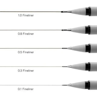 Winsor & Newton: Fineliner - Black 0.5 - Image 3