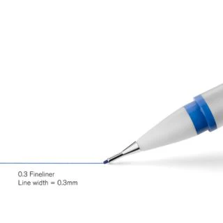 Winsor & Newton: Fineliner - Indigo Blue 0.3 - Image 2