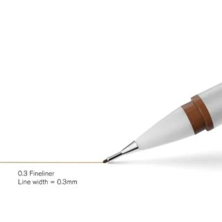 Winsor & Newton: Fineliner - Sepia 0.3 - Image 2