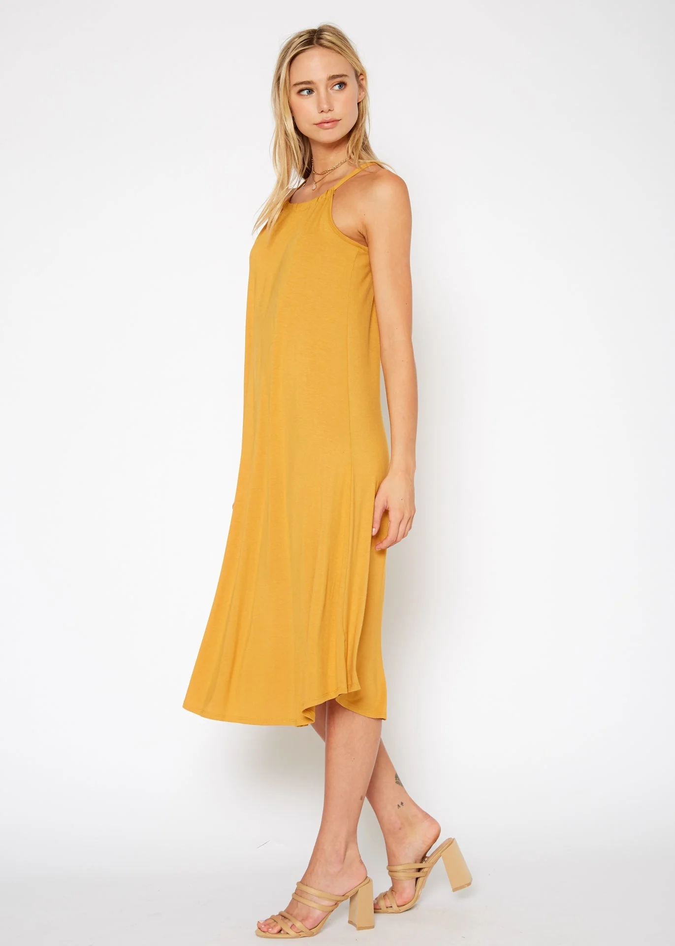 Women's Basic Haltered Dress by Shop at Konus - Image 10