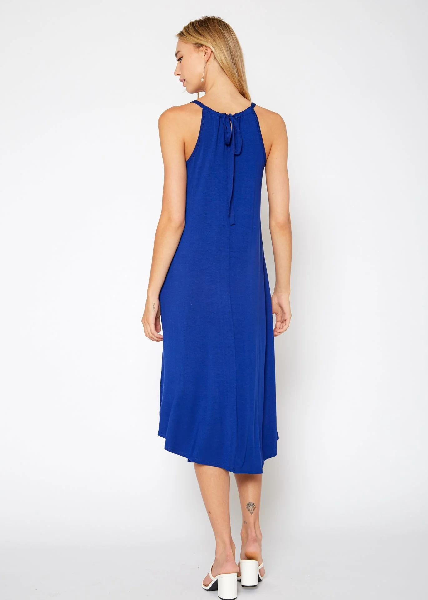 Women's Basic Haltered Dress by Shop at Konus - Image 3