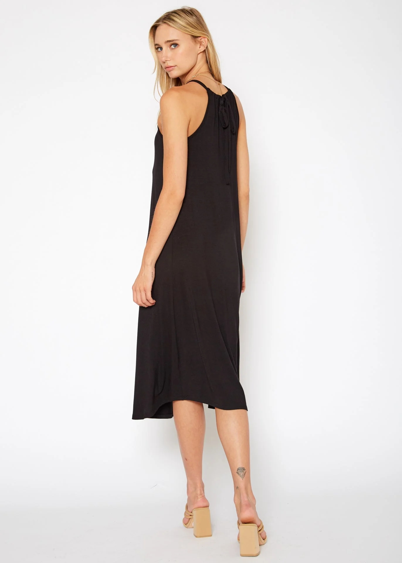 Women's Basic Haltered Dress by Shop at Konus - Image 7