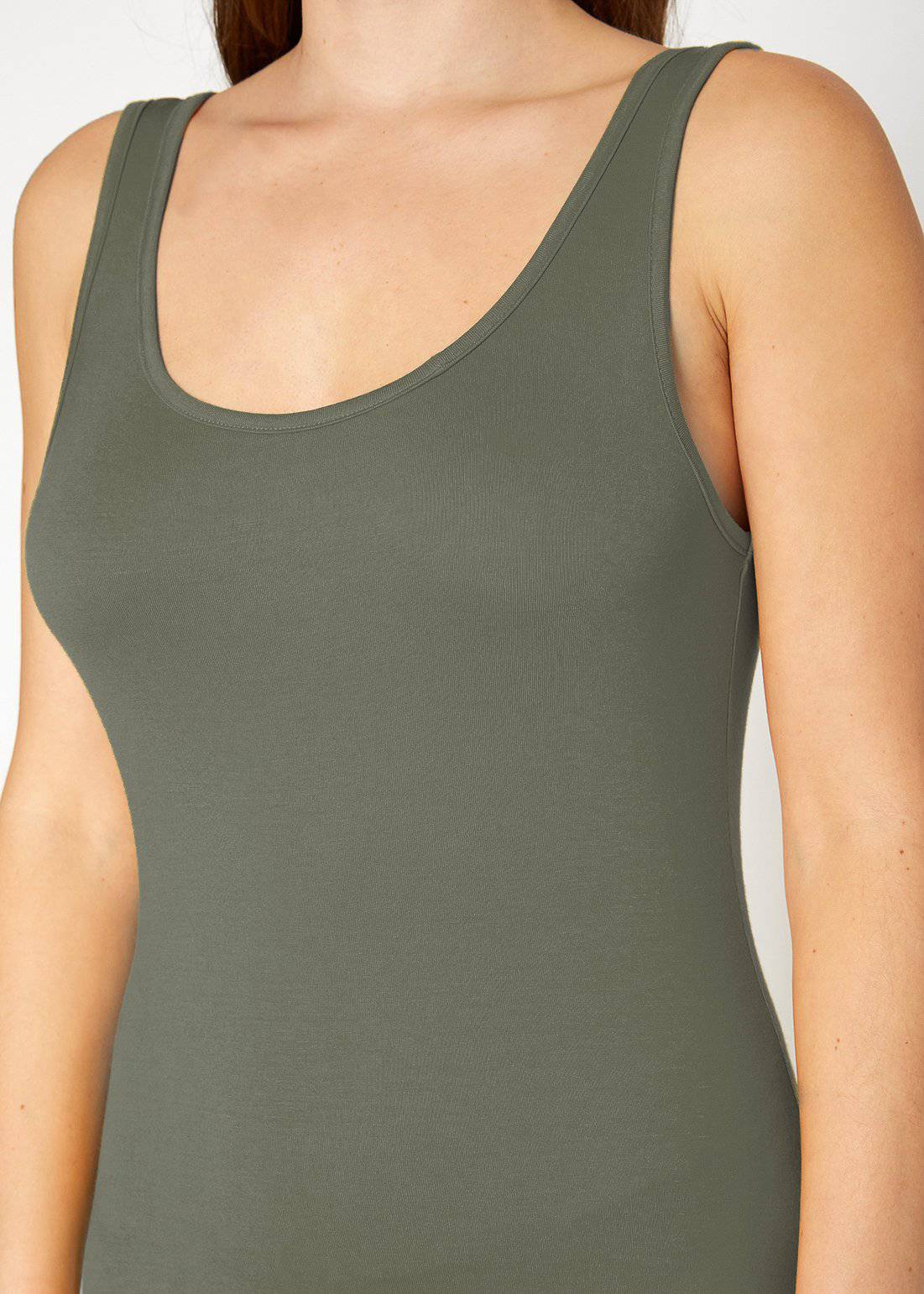 Women's Sleeveless Scoop Neck Maxi Dress by Shop at Konus - Image 12