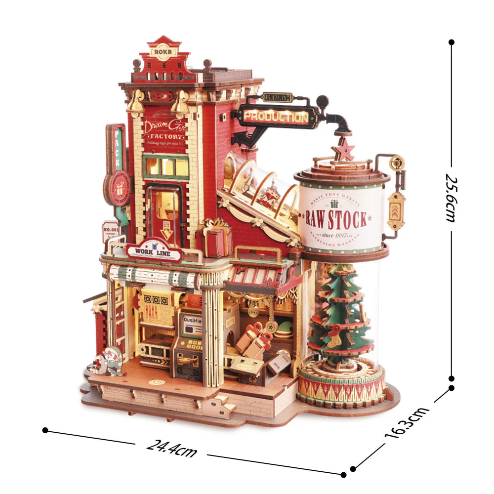 Wooden Puzzle: Dream Gift Factory Wooden Music Box - Image 4