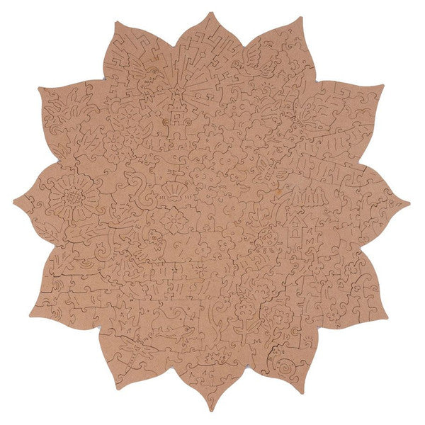 Wooden Puzzle: Mystic Mandala Flower - Image 4