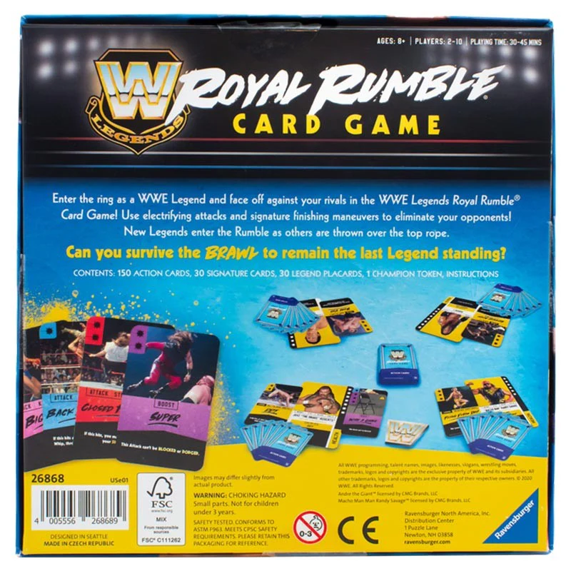 WWE Legends: Royal Rumble Card Game - Image 2