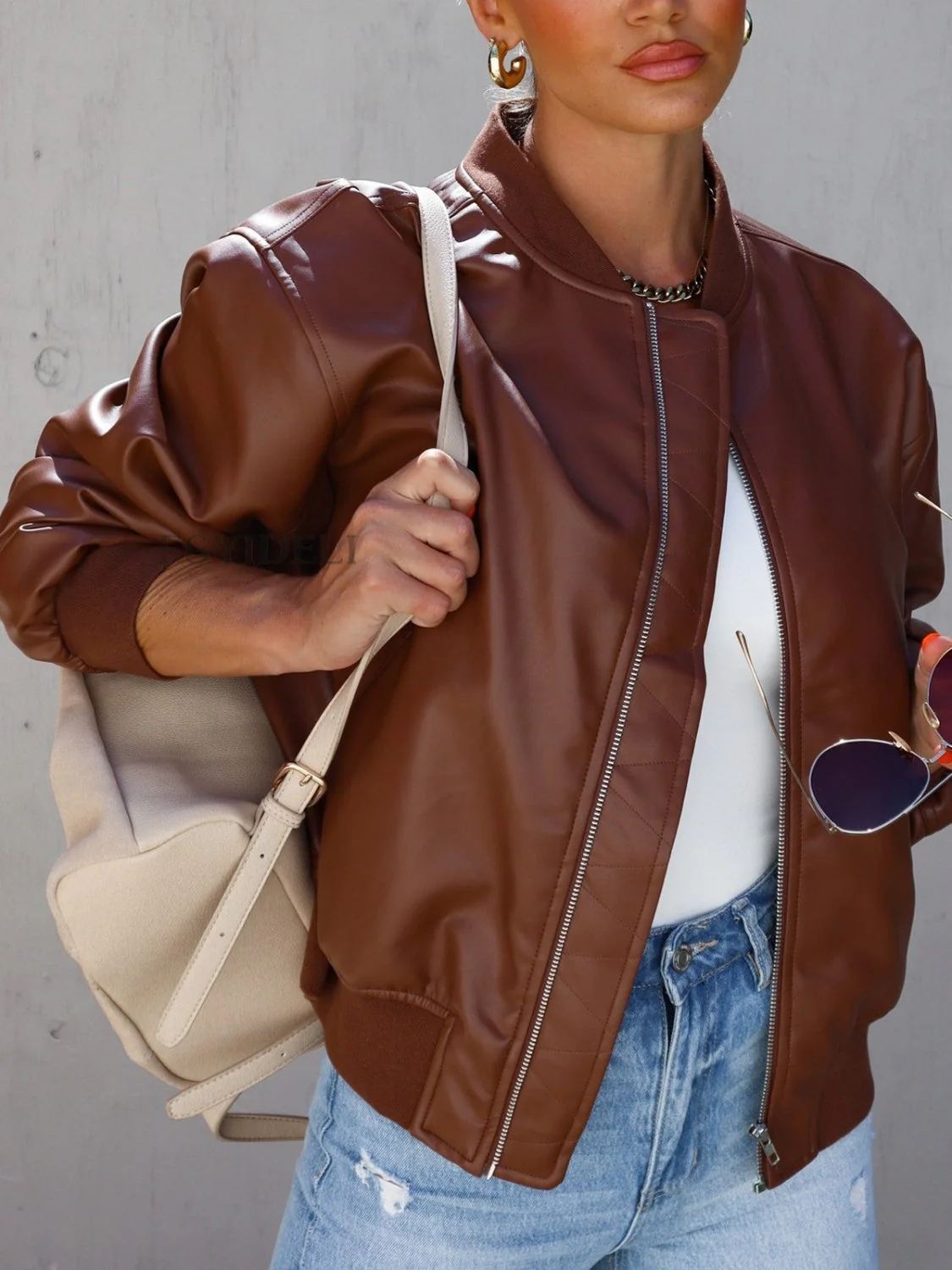 Zip Up Long Sleeve Jacket - Image 6