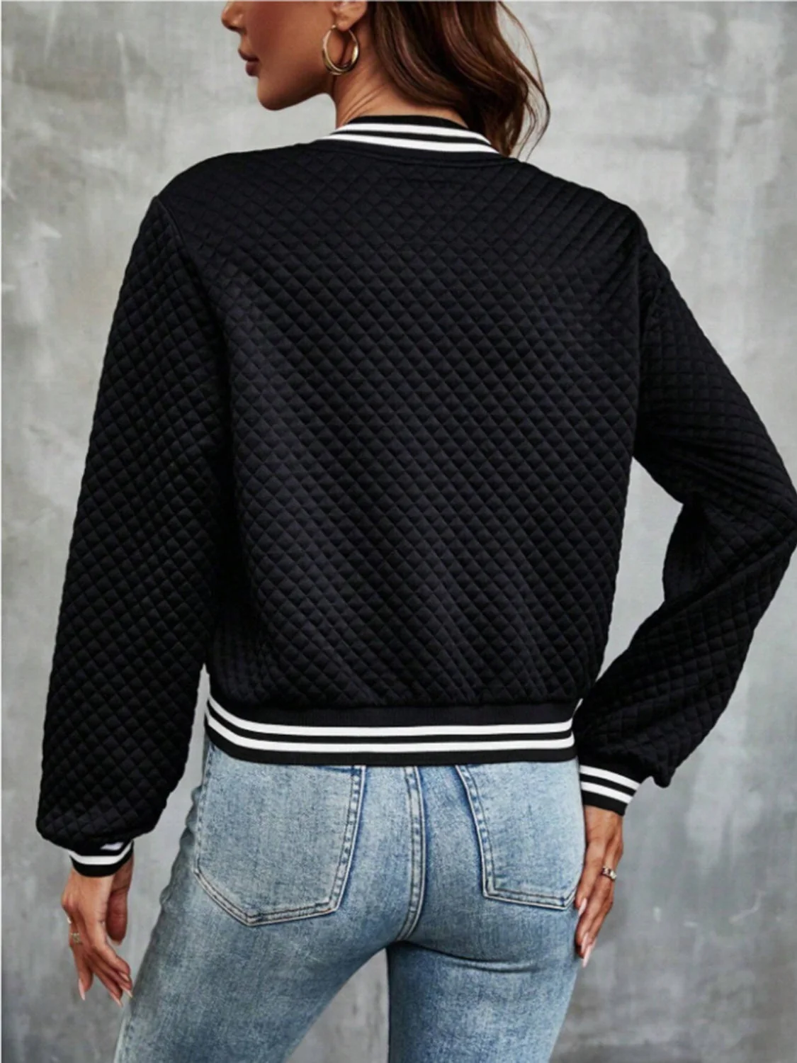 Zip Up Long Sleeve Jacket - Image 8